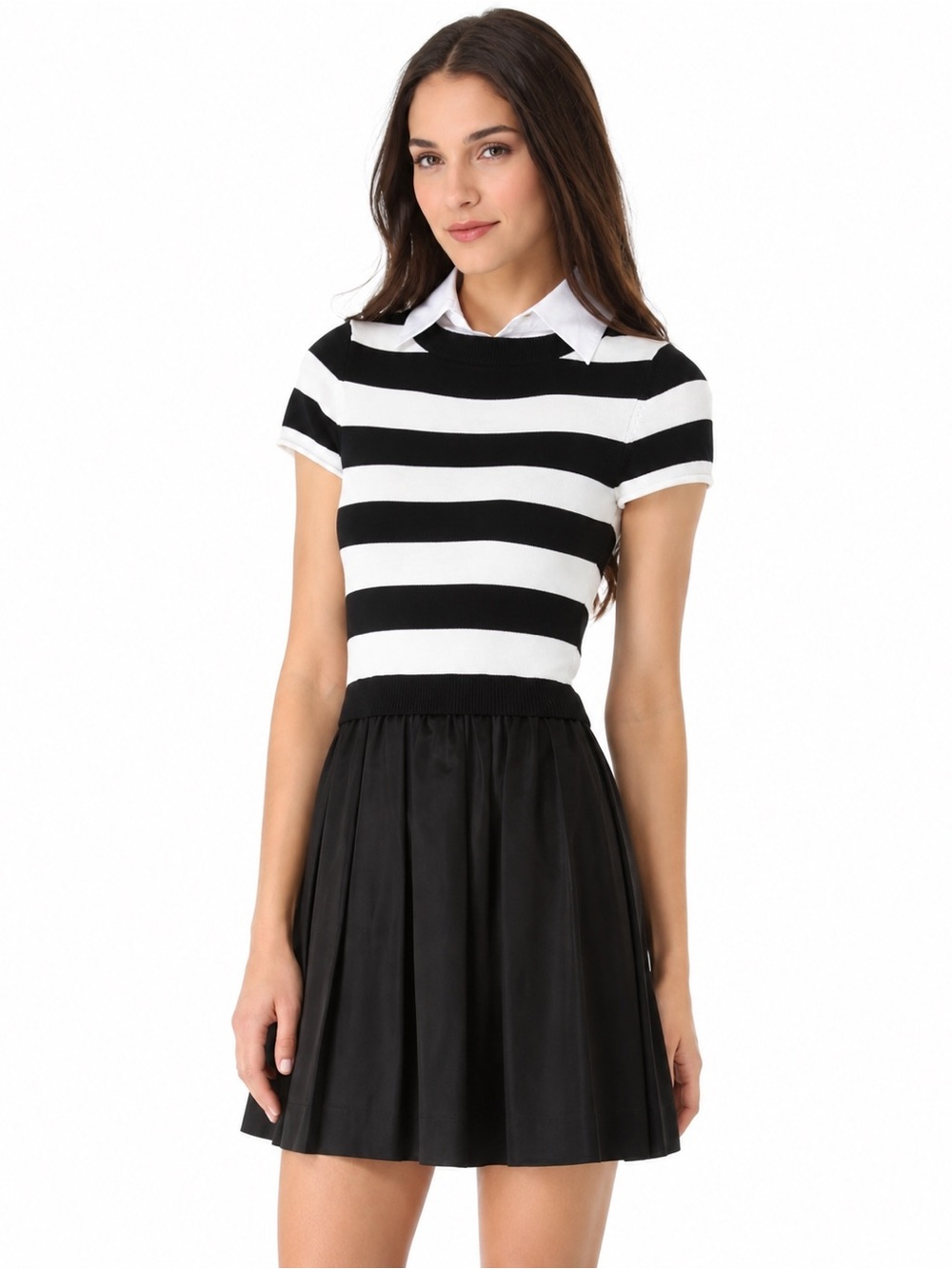 alice olivia black white dress + | Dresses | Alice Olivia Employed Prep Twofer Size S Vintage 90's Guess Collection chinasecond Size:2-3 Years turning geometric pattern formed
